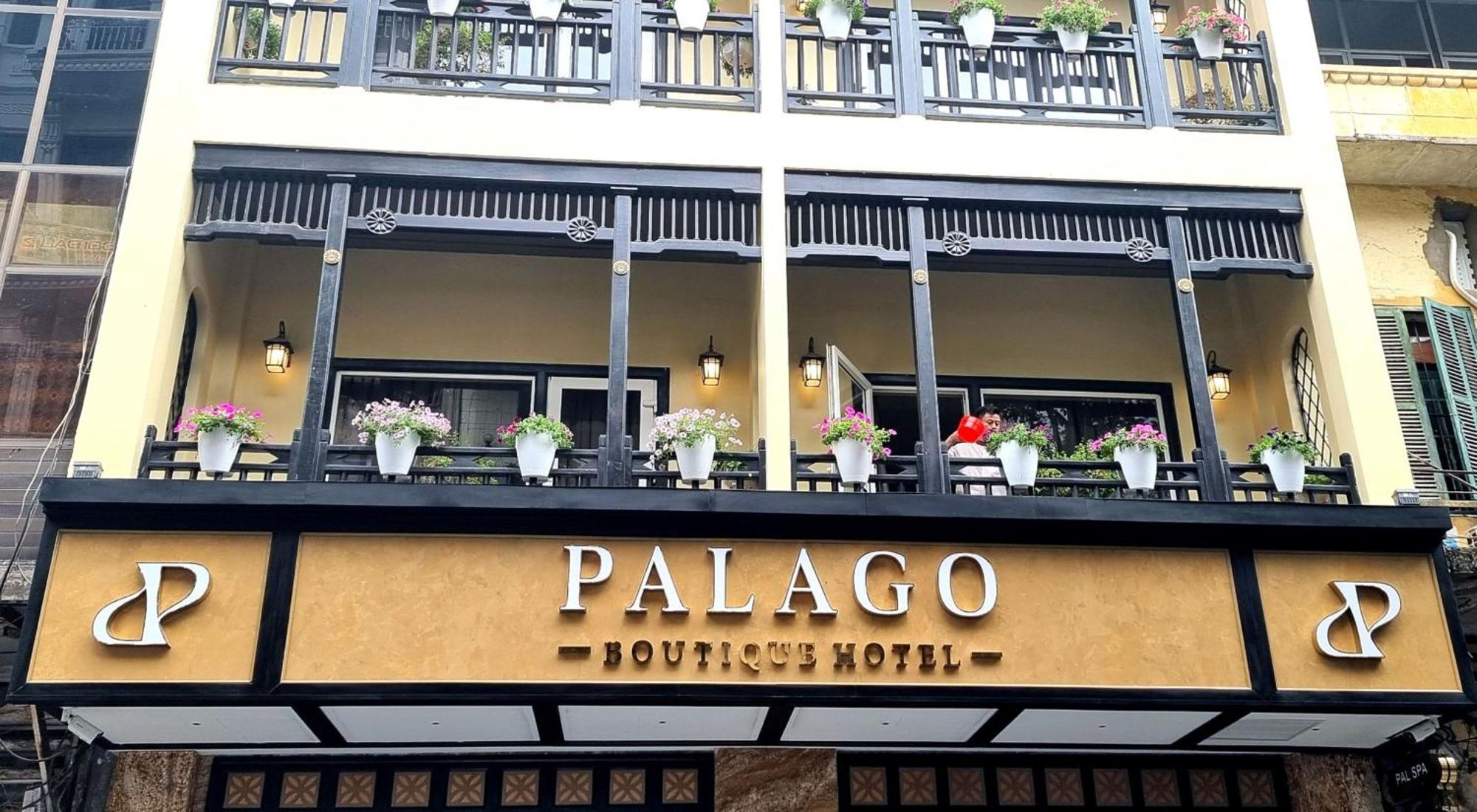 Palago Boutique Hotel ハノイ市 エクステリア 写真