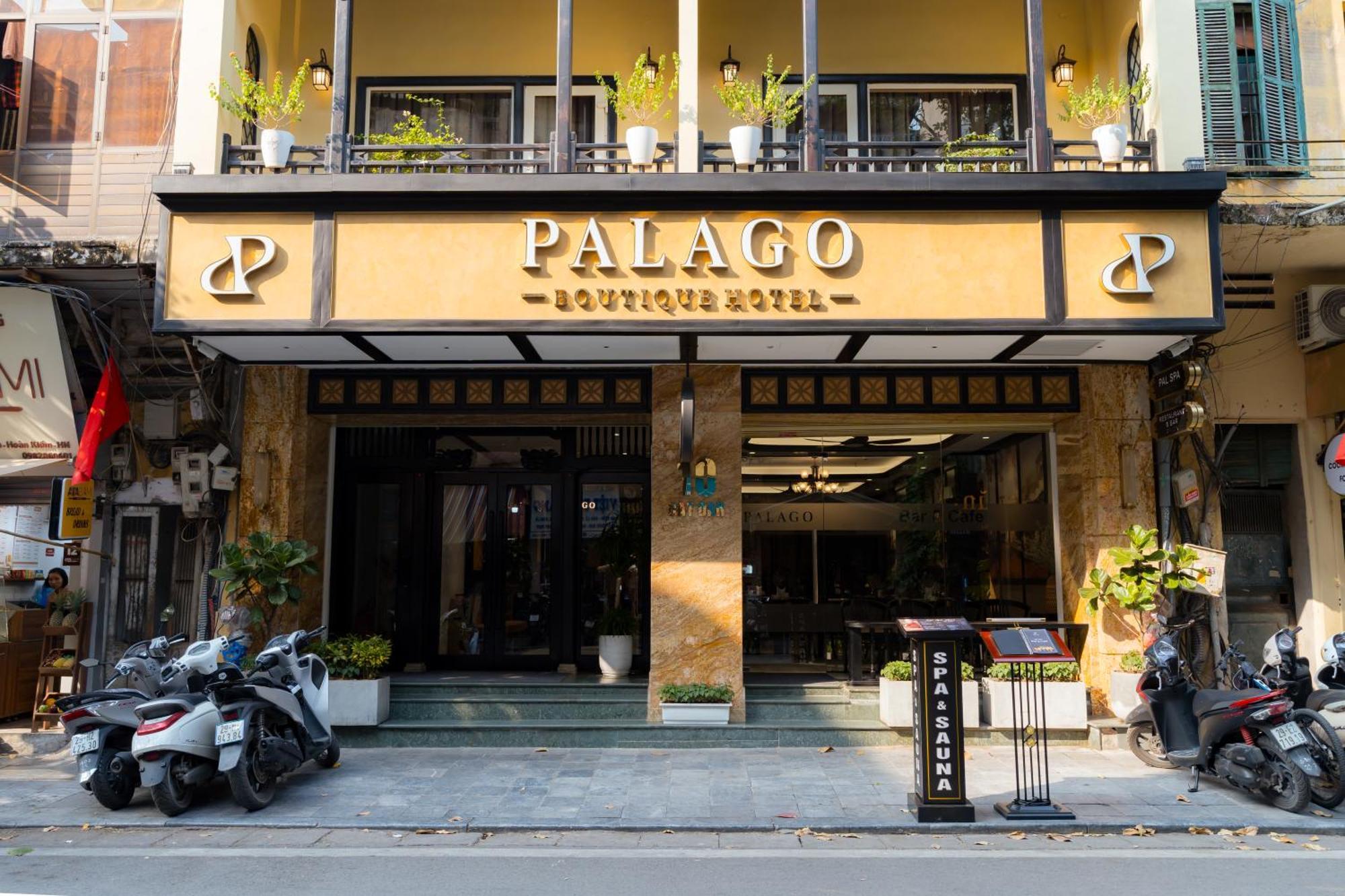 Palago Boutique Hotel ハノイ市 エクステリア 写真